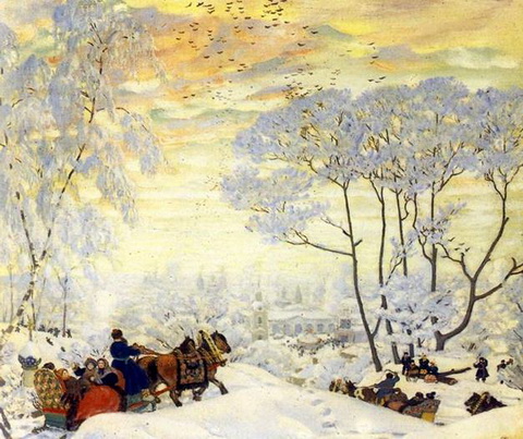 Борис Кустодиев. На ярмарке